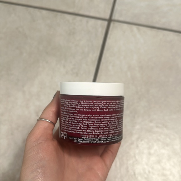 NEW Kiehl's Ginger Leaf & Hibiscus Firming Mask - Picture 5 of 8